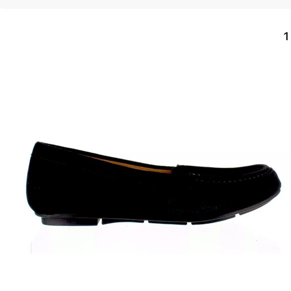 Vionic Shoes - New Vionic Debbie Black Suede Loafer size 7